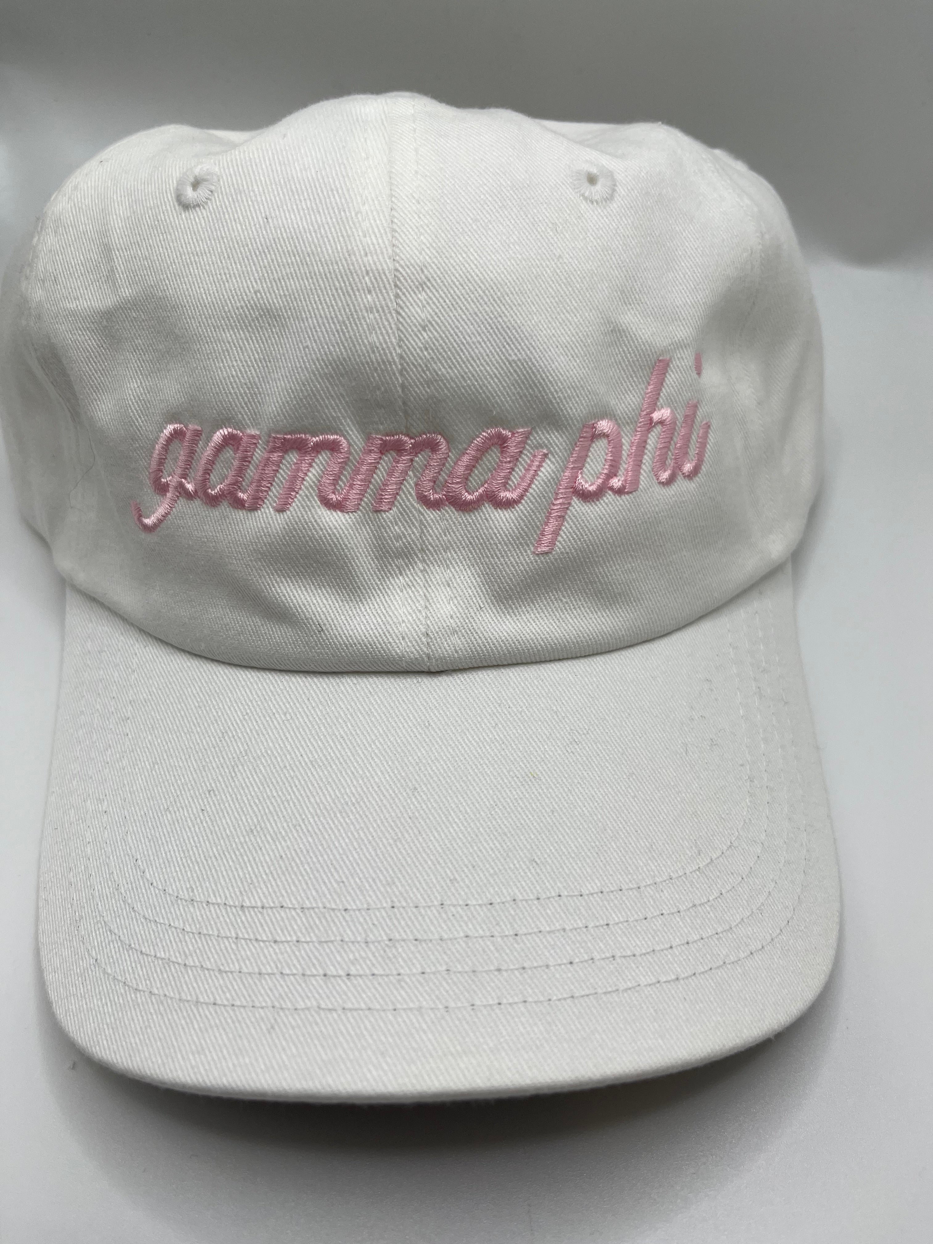 Sorority Shop - Gamma Phi Beta Beanie Hat - Leopard Print - GPB Name Patch