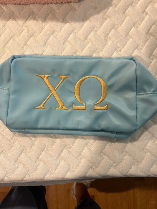 Chi Omega Cosmetic Bag