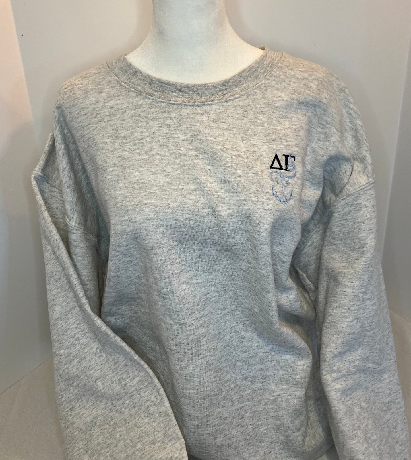 Delta Gamma Embroidered Crewneck