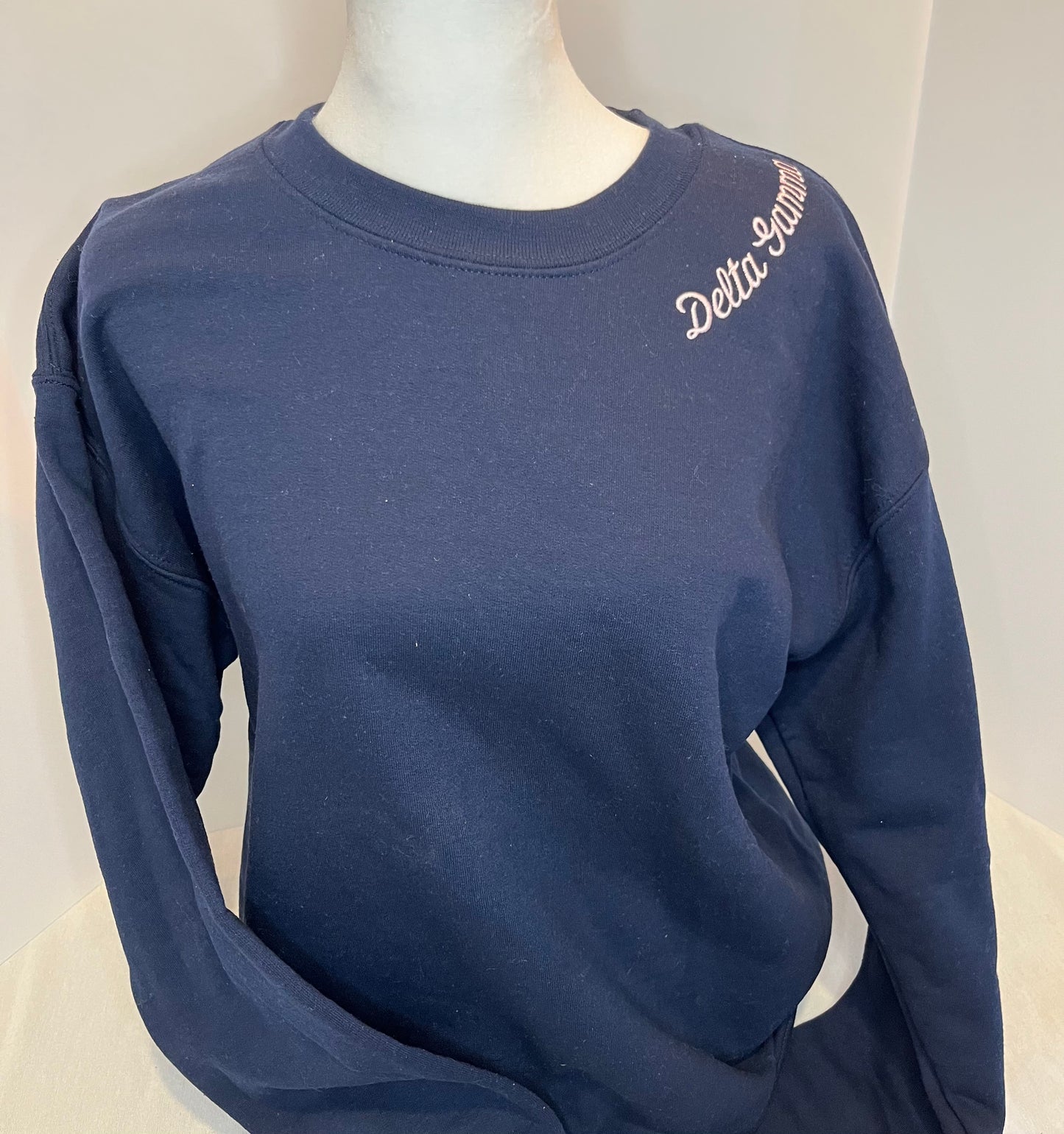 Delta Gamma Embroidered Crewneck