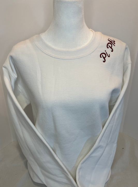 Pi Beta Phi Crewneck Embroidery