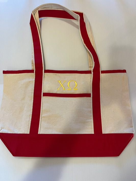 Chi Omega Tote